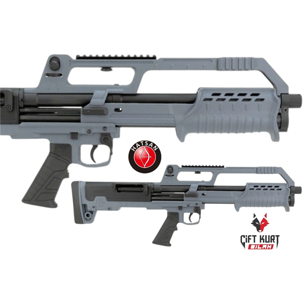 Hatsan Escort Magnum BULLTAC Pompalı Gri Av Tüfeği (Yeni Versiyon)